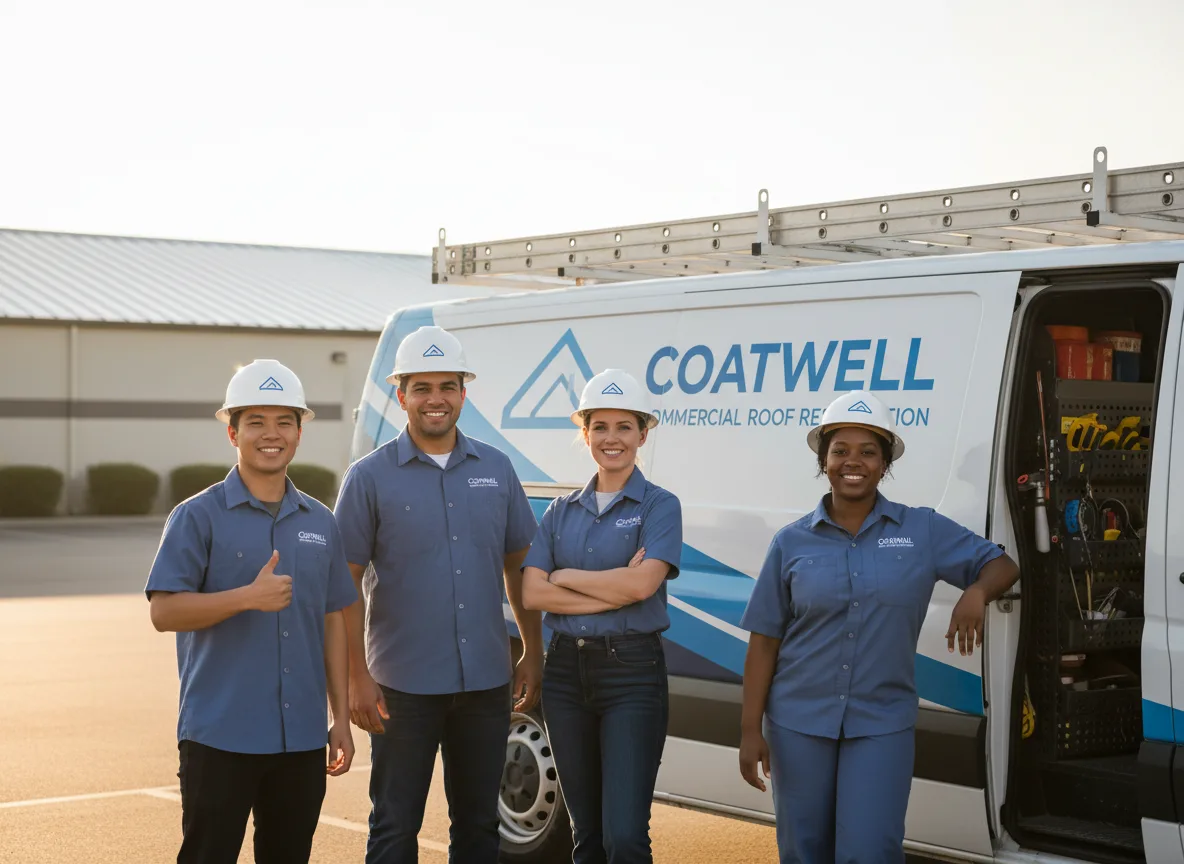 Commercial roof coating company in Fulshear, TX